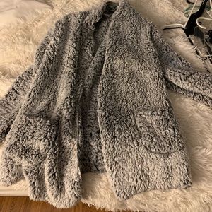Sherpa cardigan